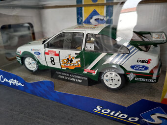1:18 Ford Sierra Cosworth Auriol Tour De Corse 1988 - SOLIDO - 3