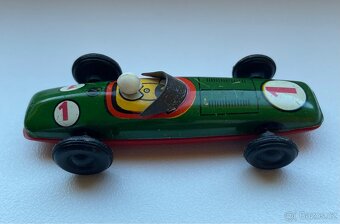 Plechové závodní auto "Grand Prix" MSB - 3