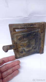 Historická kamnová dvířka - 3