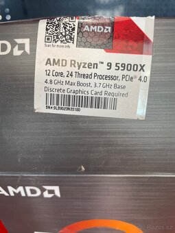 AMD Ryzen 9 5900X Procesor - 3