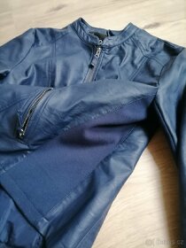 Kožená bunda vel 42 - 3