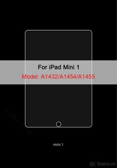 Krycí sklo iPad Mini 1 - 3