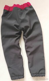 Nové softshellové kalhoty na zimu a jaro, 3-4 roky, 104 cm - 3