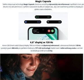 HONOR 200 Smart 5G 4 GB / 256 GB černý nerozbalený - 3