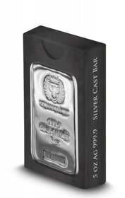 5 oz slitky Germania Mint 999,9/1000 - 3