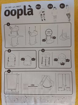 Kvalitní dětská houpačka - NOVÁ - 3