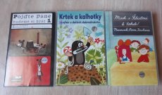 3x VHS "Slavné animované večerníčky" - 3
