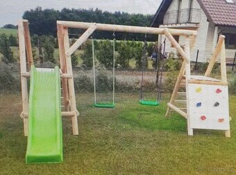 Dětské hřiště z kulatiny „Tymek“ – vlastní výroba - 3