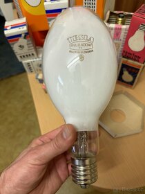 2 Žárovky «Tesla» rvl-x 400w 74 (pro sběratelé) - 3