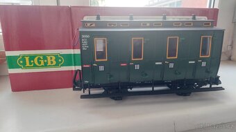 LGB 3050 osobní oddílový vůz s orig.obalem - 3