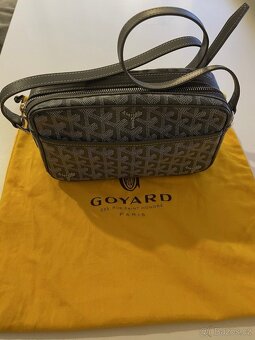 Goyard Cap Vert – originální šedá crossbody taška - 3