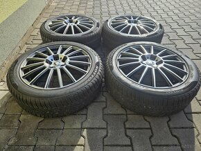 5x112 18 7J ET45 alu kola Škoda Karoq vč. zim. let. pneu - 3