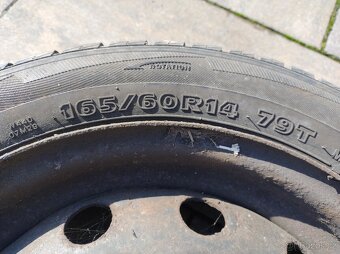 Plechové disky s pneu 165/60R14 - 3