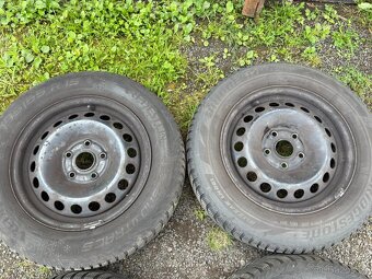 Zimní sada VW, Škoda 15" 5x112 et47 + 195/65/15 - 3