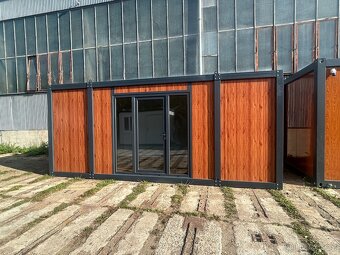 Obytný kontejner o rozměru 3x6m s francouz. dveřmi - 3