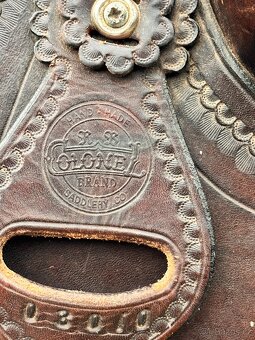 Westernové sedlo bez hrušky - 3