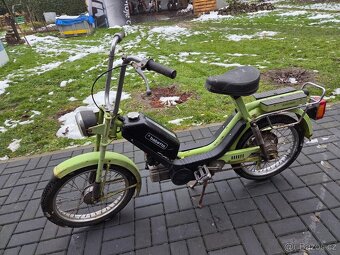 Babetta 210 s kartičkou, zelená původní 1. - 3