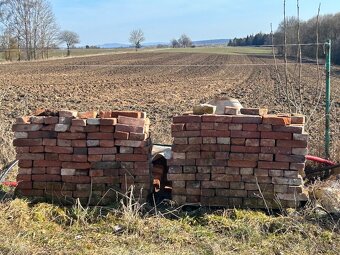 Hliněná pálená cihla zvonilka - 3