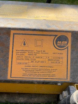 Elektrický Vertikutátor Alko - 3