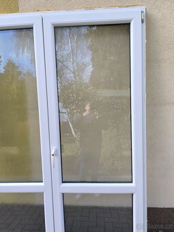 Plastové dveře dvojkřídlé - 3