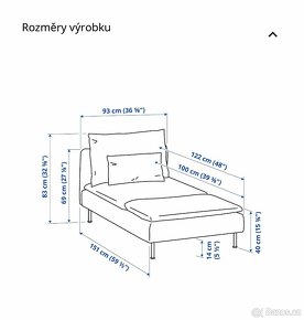 Prodám IKEA sedací souprava, gauč - 3