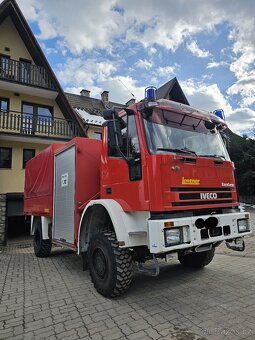 hasičský Expedicne auto hasičské (požární) Man Mercedes 4x4 - 3