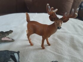 58.Zvířata zn. SCHLEICH, jelen, krokodýl atd - 3