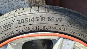 Alu kola 205/45 R16, 5x100 - 3