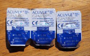 Kontaktní čočky Acuvue Oasys - 3
