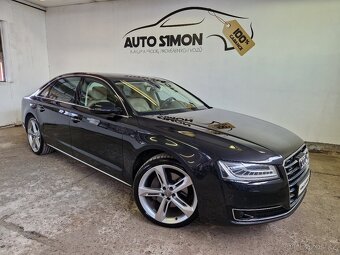 Audi A8 L 3.0 TDi Quattro Tiptronic 190kw-ACC-Navi-Matrix-ČR - 3