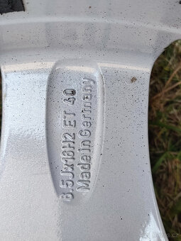 Ronal R42 6,5x16 5x100 ET40 + pneu 205/55 r16 vzorek 5mm - 3
