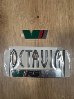 Znak logo Skoda Octavia RS 1.8t 132kw - 3