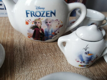 Porcelánový čajový servis frozen II - 3
