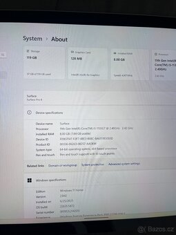 Microsoft Surface Pro 8 I5 8GB - 3