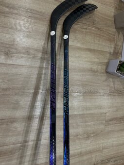 ✅ HOKEJKY BAUER TWITCH - BLUE & PURPLE - 77 FLEX - P28 ✅ - 3