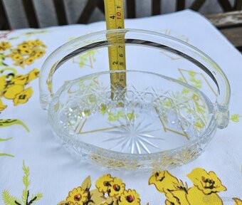 Košíček z broušeného skla - 3