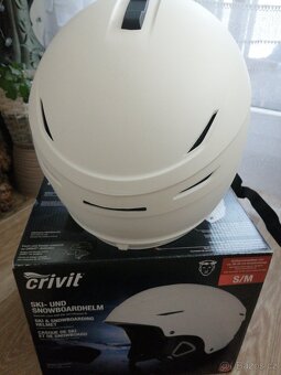 Helma na lyže Crivit bílá - 3