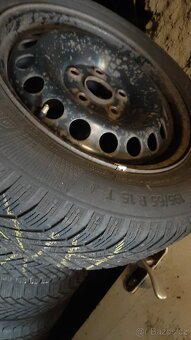 Disky-Pneumatiky zimní VW-škoda- 6Jx15 ET-47 5x112x57 - 3