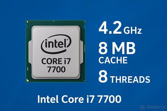 PC Core i7 7700, 16GB, GTX1060 6GB, Win11, NVMe - 3