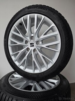 Orig. Seat Leon 5x112 Zimní Continental 225/45/17 - Top - 3
