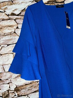 Modré šaty Papaya-S/36 - 3