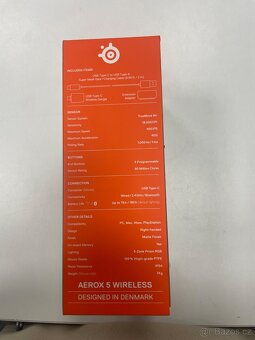 Bezdrátová herní myš SteelSeries Aerox - 3
