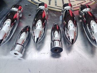 Stupačky, brzda, řazení Harley Davidson - 3