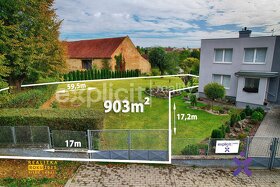Prodej pozemky pro bydlení, 903 m2 - Fryšták, ev.č. 01684 - 3