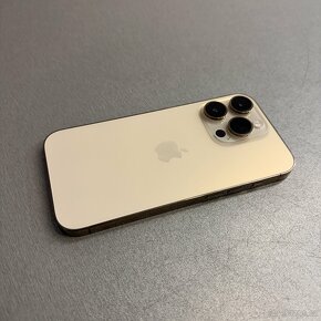 iPhone 14 Pro 256GB gold, pěkný stav, 12 měsíců záruka - 3