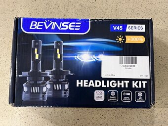LED žárovky H4 / 9003 HB2 Hi/Lo potkávací/dálkové - 3