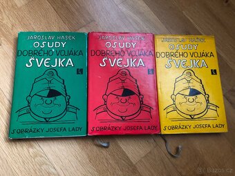 Knihy,komiks,leporelo Hašek/Světlá/Foglar/Háj/Lada - 3