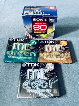 Minidisc Sony , tdk nový - 3