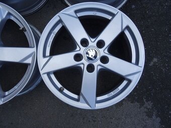 Alu disky Rial na Škoda, VW, 16", 5x112, ET 46, šíře 6,5J - 3