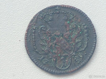 Mince 1 Pfennig z roku 1759 W, Fr. Lotrinský - 3